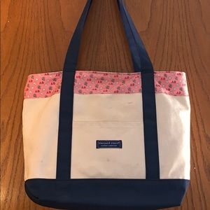 Alpha Phi Vineyard Vines Sorority Canvas Tote